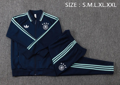Tuta Full-zip Italia 26/27 Uomo Blu Navy | Tuta da Calcio - CalcioVivo