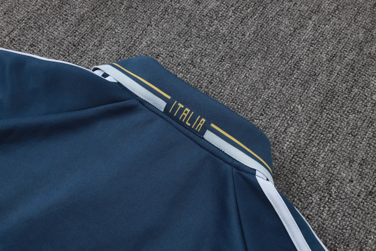 Tuta Full-zip Italia 26/27 Uomo Blu Navy | Tuta da Calcio - CalcioVivo