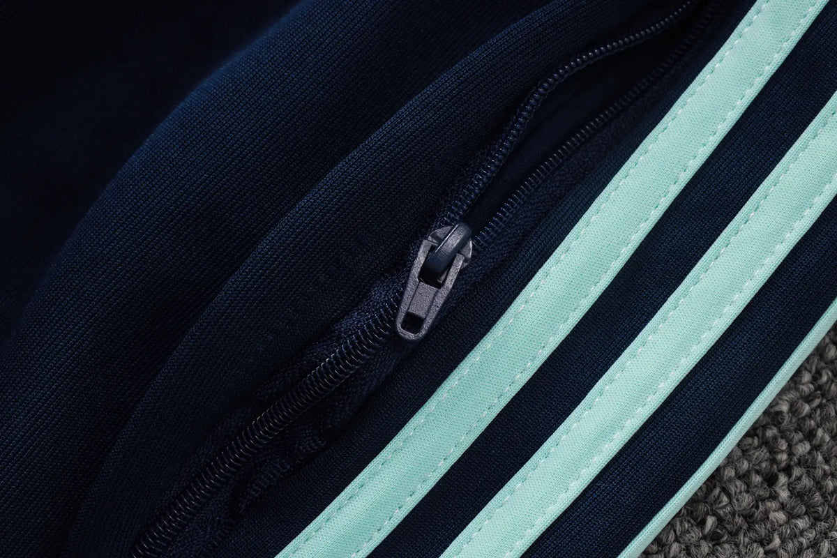 Tuta Full-zip Italia 26/27 Uomo Blu Navy | Tuta da Calcio - CalcioVivo