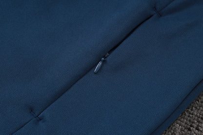 Tuta Full-zip Italia 26/27 Uomo Blu Navy | Tuta da Calcio - CalcioVivo