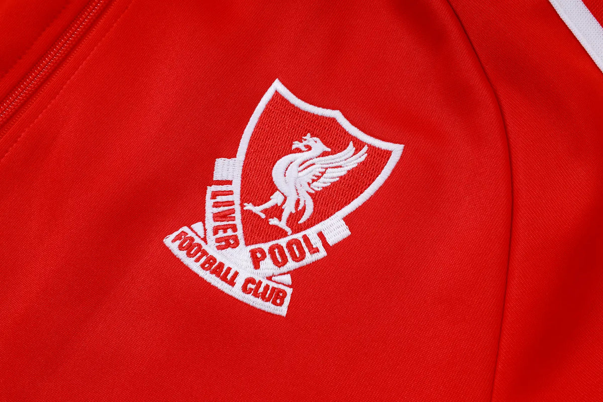 Tuta Full-zip Liverpool 26/27 Uomo Rosso | Tuta da Calcio - CalcioVivo
