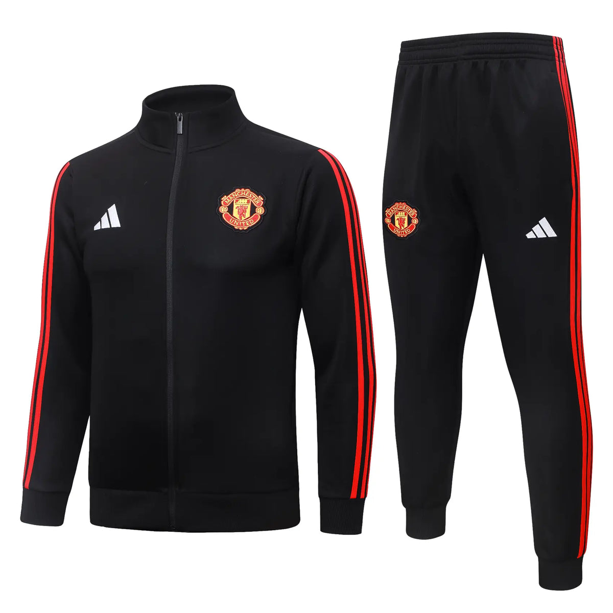 Tuta Full-zip Manchester United 26/27 Uomo Nero | Tuta da Calcio - CalcioVivo