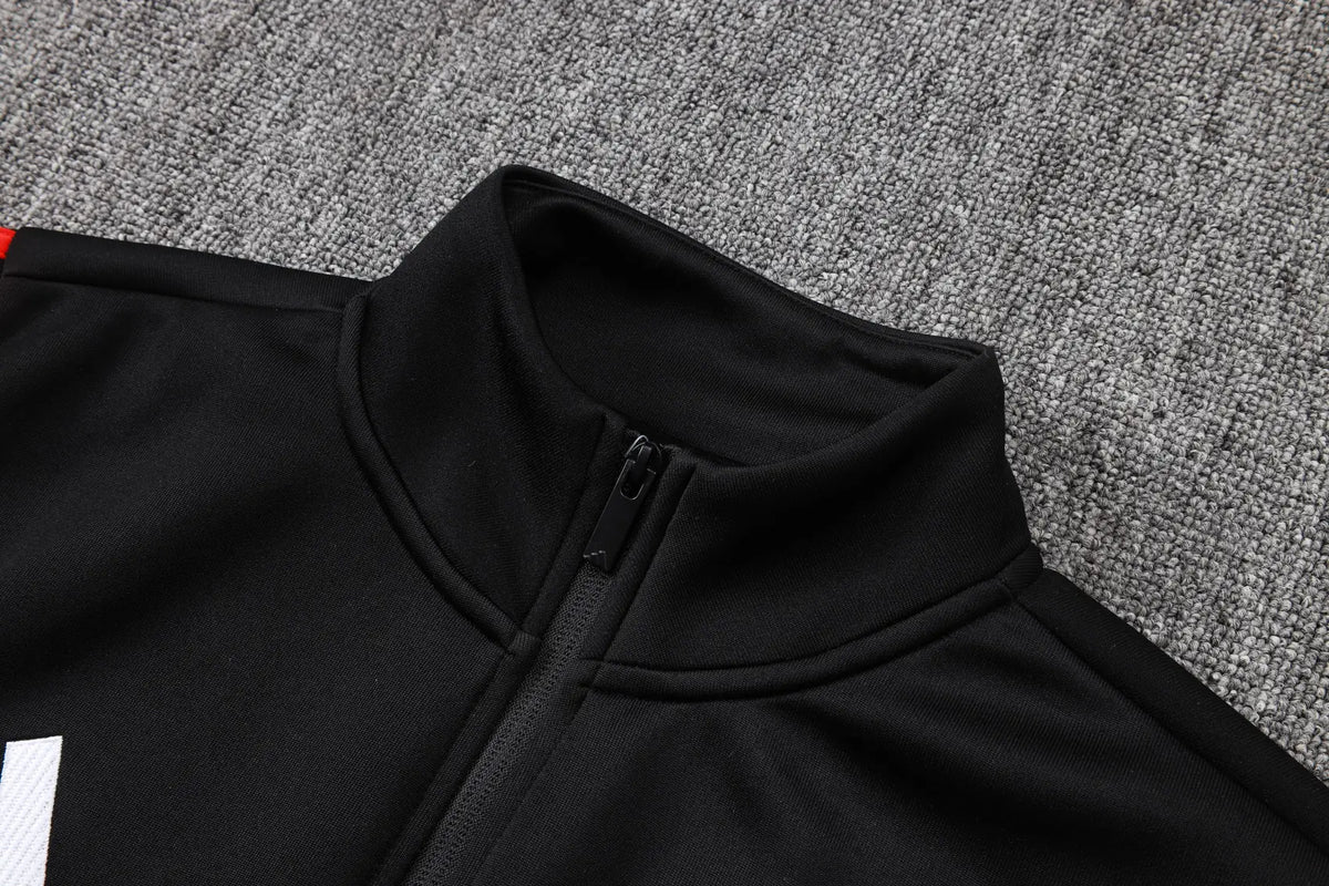Tuta Full-zip Manchester United 26/27 Uomo Nero | Tuta da Calcio - CalcioVivo