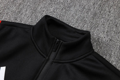 Tuta Full-zip Manchester United 26/27 Uomo Nero | Tuta da Calcio - CalcioVivo