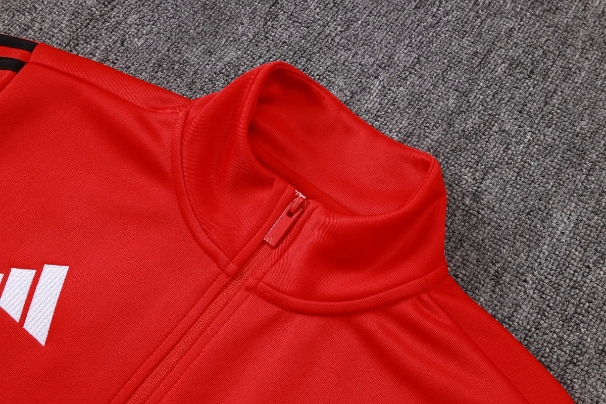 Tuta Full-zip Manchester United 26/27 Uomo Rosso e Nero | Tuta da Calcio - CalcioVivo