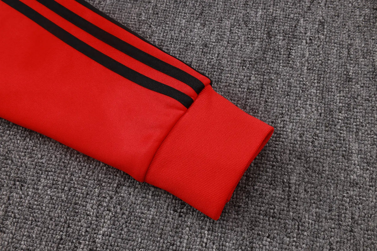 Tuta Full-zip Manchester United 26/27 Uomo Rosso e Nero | Tuta da Calcio - CalcioVivo