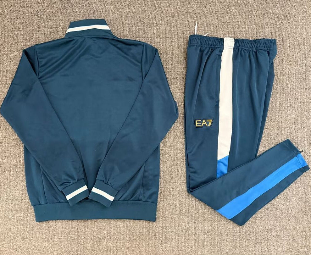 Tuta Full-zip Napoli 26/27 Uomo Blu Navy | Tuta da Calcio - CalcioVivo