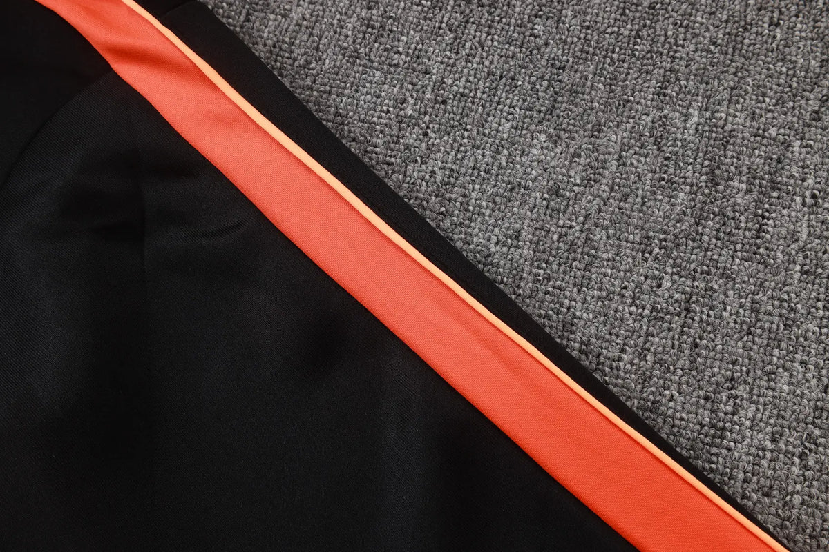 Tuta Full-zip Olanda 26/27 Uomo Nero | Tuta da Calcio - CalcioVivo