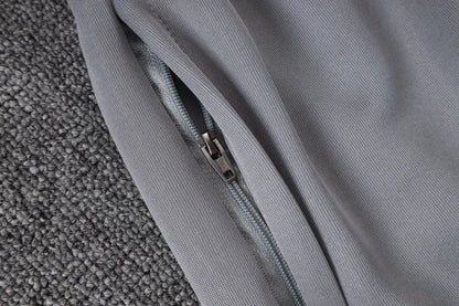 Tuta Full-zip PSG 26/27 Uomo Bianco e Grigio | Tuta da Calcio - CalcioVivo