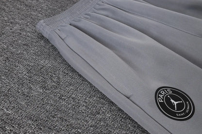Tuta Full-zip PSG 26/27 Uomo Bianco e Grigio | Tuta da Calcio - CalcioVivo
