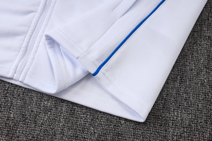 Tuta Full-zip PSG 26/27 Uomo Bianco/Nero | Tuta da Calcio - CalcioVivo