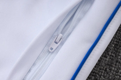Tuta Full-zip PSG 26/27 Uomo Bianco/Nero | Tuta da Calcio - CalcioVivo