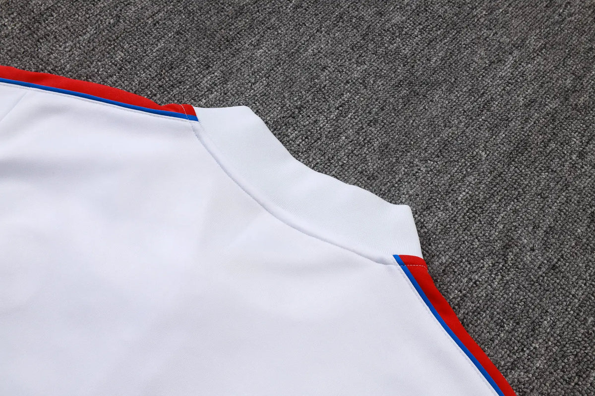 Tuta Full-zip PSG 26/27 Uomo Bianco/Nero | Tuta da Calcio - CalcioVivo