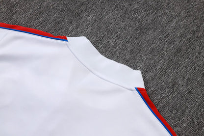 Tuta Full-zip PSG 26/27 Uomo Bianco/Nero | Tuta da Calcio - CalcioVivo