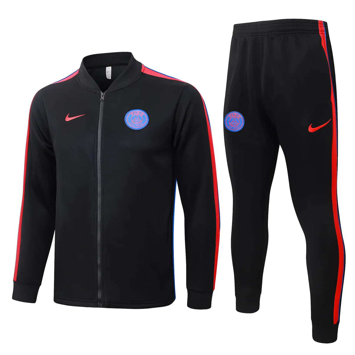 Tuta Full-zip PSG 26/27 Uomo Nero | Tuta da Calcio - CalcioVivo