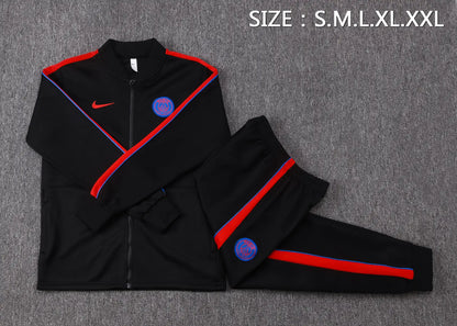 Tuta Full-zip PSG 26/27 Uomo Nero | Tuta da Calcio - CalcioVivo