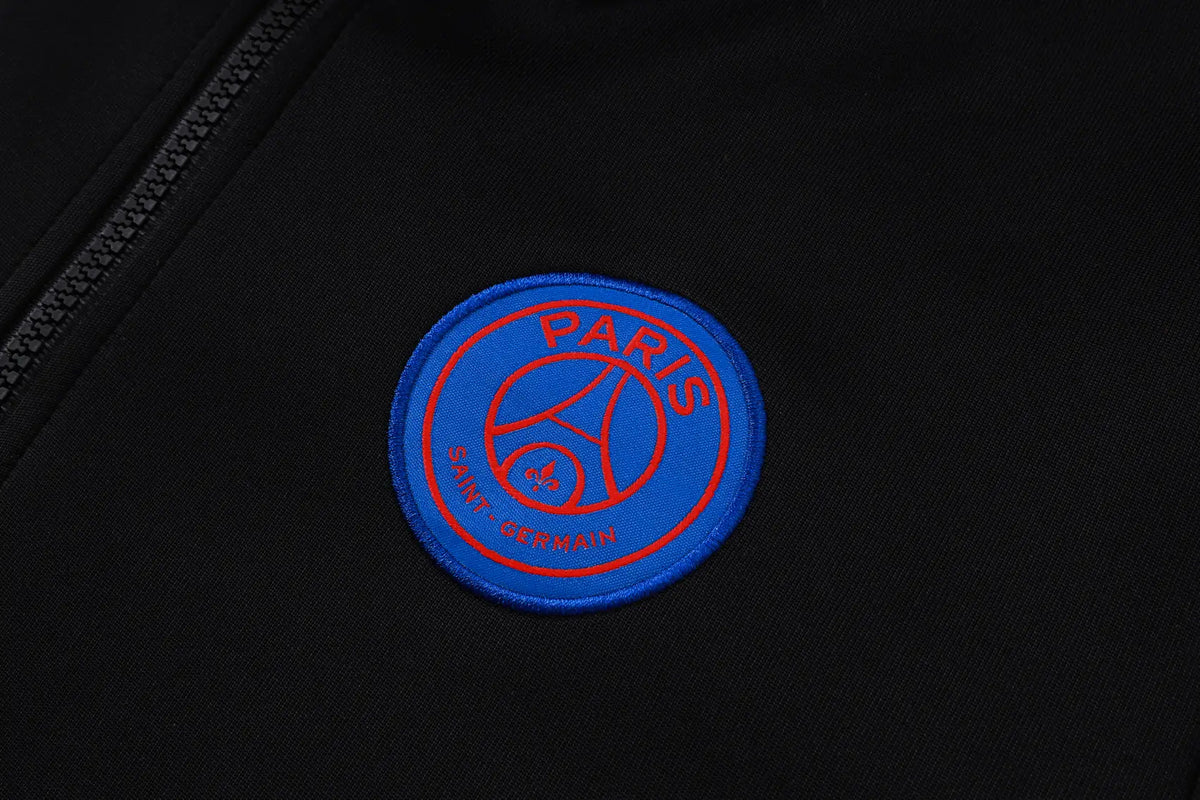 Tuta Full-zip PSG 26/27 Uomo Nero | Tuta da Calcio - CalcioVivo