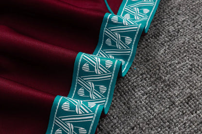 Tuta Full-zip Portogallo 26/27 Uomo Bordeaux | Tuta da Calcio - CalcioVivo