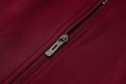 Tuta Full-zip Portogallo 26/27 Uomo Bordeaux | Tuta da Calcio - CalcioVivo