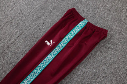 Tuta Full-zip Portogallo 26/27 Uomo Bordeaux | Tuta da Calcio - CalcioVivo