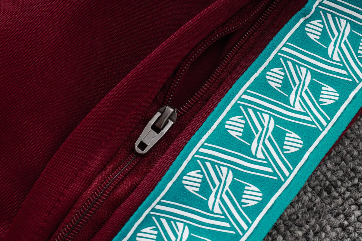 Tuta Full-zip Portogallo 26/27 Uomo Bordeaux | Tuta da Calcio - CalcioVivo