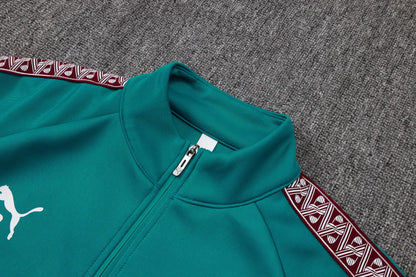 Tuta Full-zip Portogallo 26/27 Uomo Turchese e Bordeaux | Tuta da Calcio - CalcioVivo