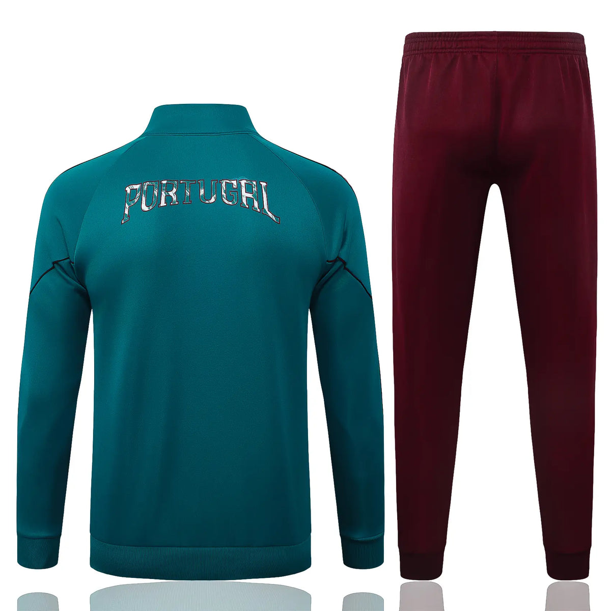 Tuta Full-zip Portogallo 26/27 Uomo Turchese e Bordeaux | Tuta da Calcio - CalcioVivo