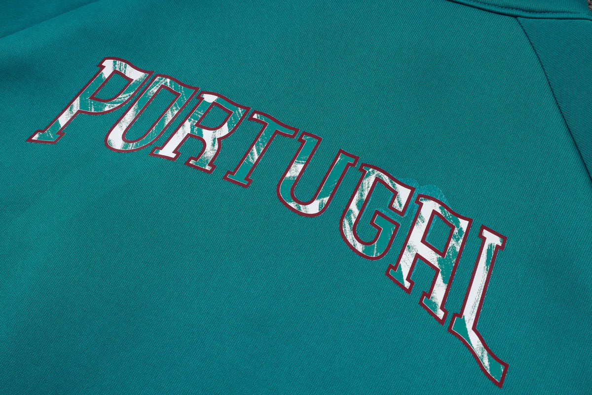 Tuta Full-zip Portogallo 26/27 Uomo Turchese e Bordeaux | Tuta da Calcio - CalcioVivo