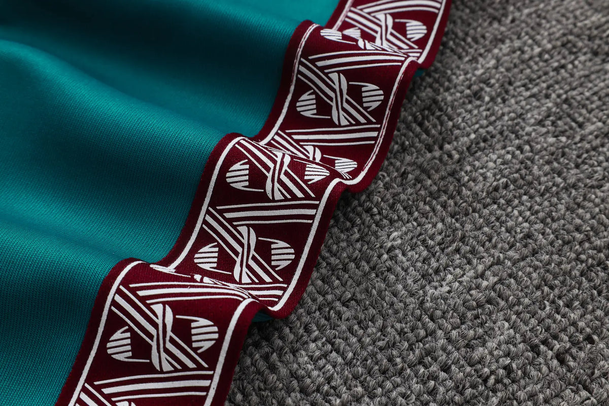 Tuta Full-zip Portogallo 26/27 Uomo Turchese e Bordeaux | Tuta da Calcio - CalcioVivo