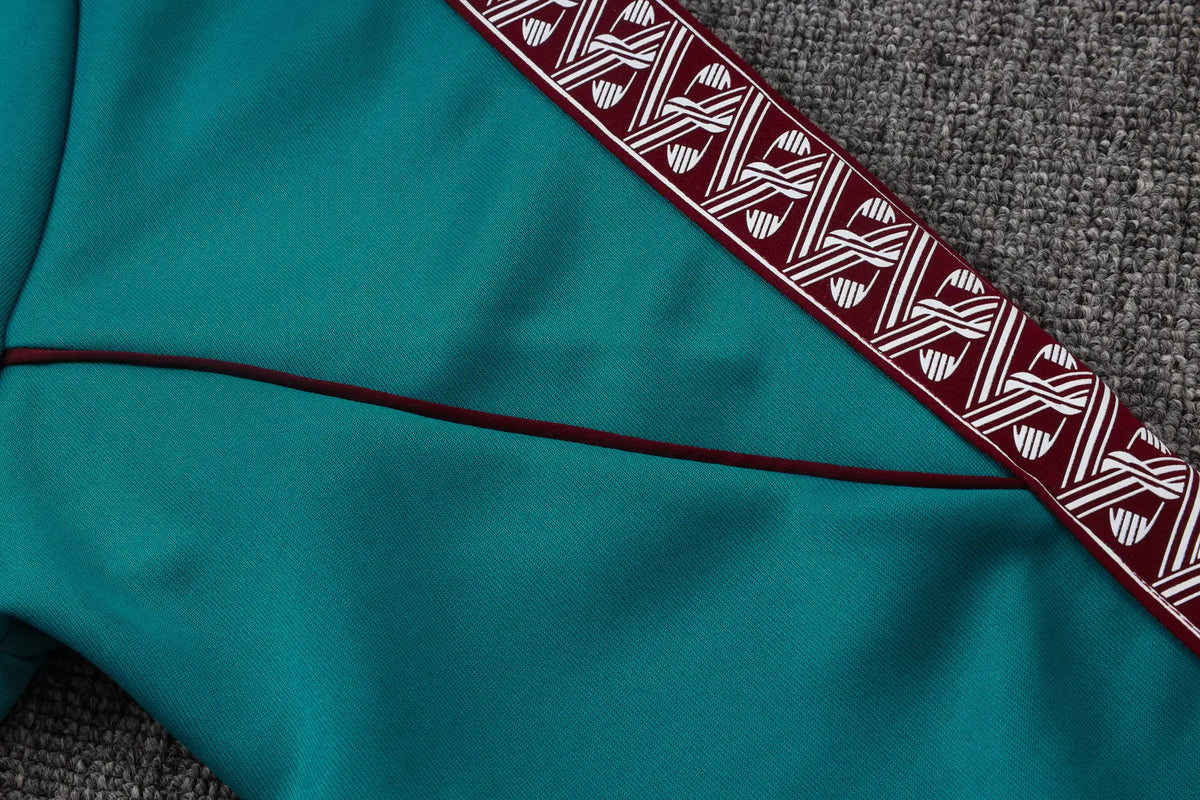 Tuta Full-zip Portogallo 26/27 Uomo Turchese e Bordeaux | Tuta da Calcio - CalcioVivo