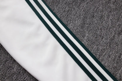 Tuta Full-zip Real Madrid 26/27 Nero Uomo Bianco e Verde | Tuta da Calcio - CalcioVivo