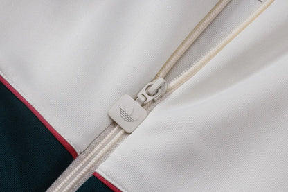 Tuta Full-zip Real Madrid 26/27 Nero Uomo Bianco e Verde | Tuta da Calcio - CalcioVivo