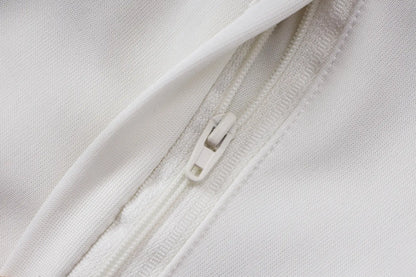 Tuta Full-zip Real Madrid 26/27 Nero Uomo Bianco e Verde | Tuta da Calcio - CalcioVivo