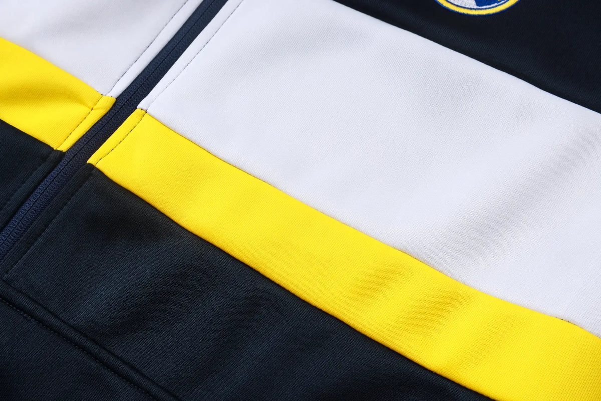 Tuta Full-zip Real Madrid 26/27 Uomo Blu Navy | Tuta da Calcio - CalcioVivo