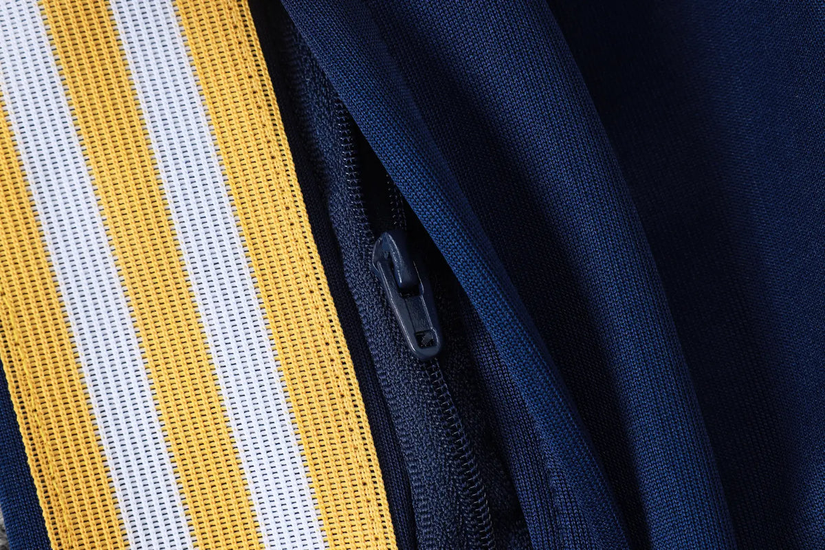 Tuta Full-zip Real Madrid 26/27 Uomo Blu Navy | Tuta da Calcio - CalcioVivo