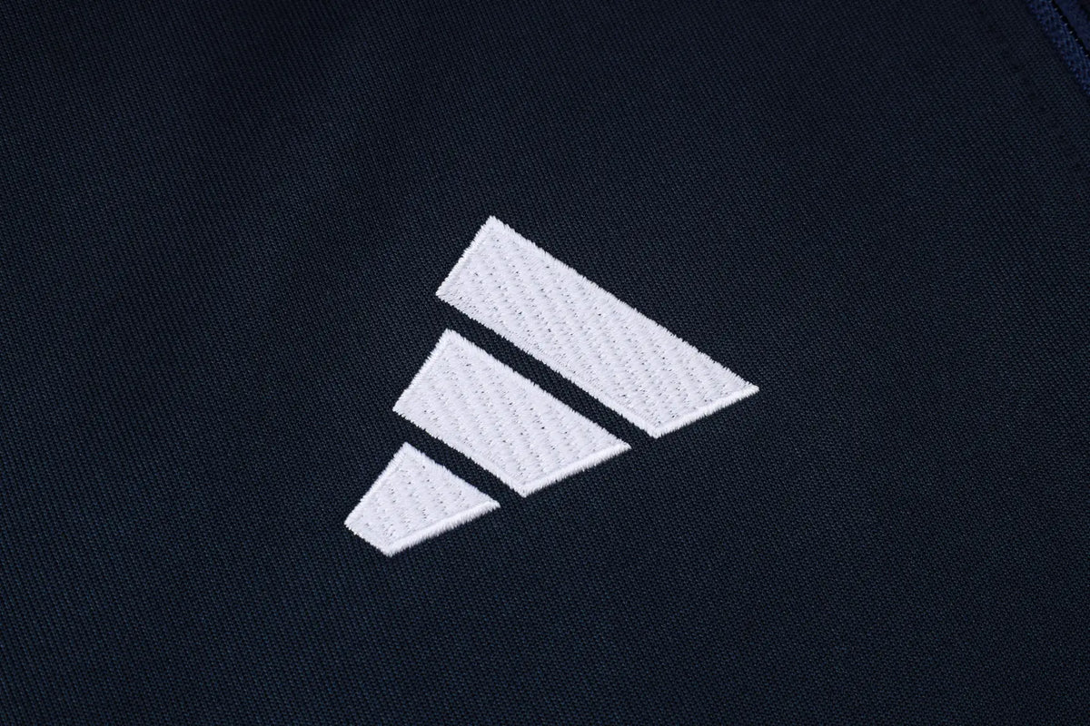 Tuta Full-zip Real Madrid 26/27 Uomo Blu Navy | Tuta da Calcio - CalcioVivo