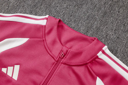 Tuta Full-zip Real Madrid 26/27 Uomo Rosa | Tuta da Calcio - CalcioVivo
