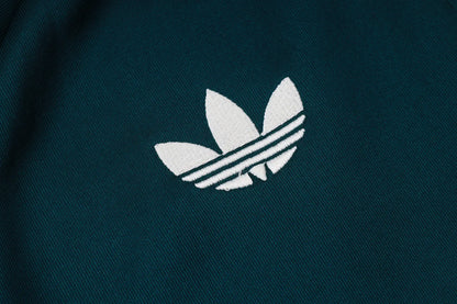 Tuta Full-zip Real Madrid 26/27 Uomo Verde Petrolio | Tuta da Calcio - CalcioVivo