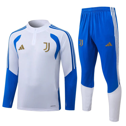 Tuta Half-zip Juventus 26/27 Uomo Bianco e Blu | Tuta da Calcio - CalcioVivo