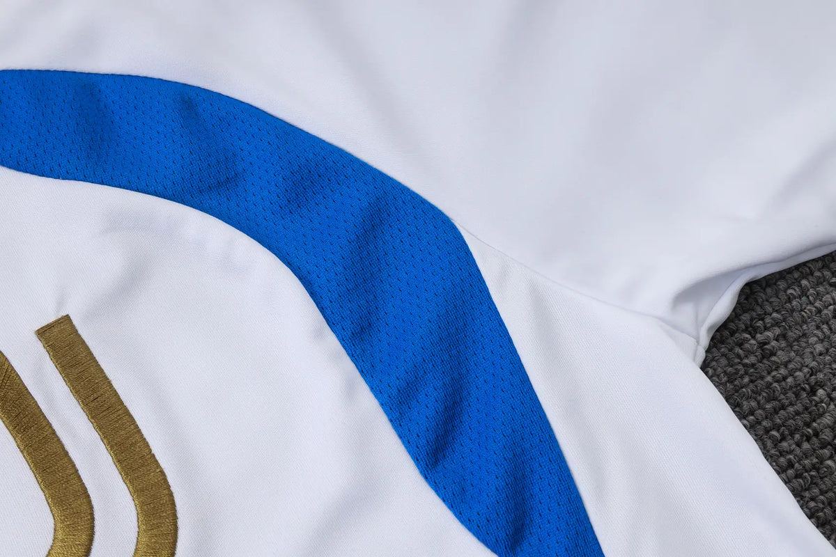 Tuta Half-zip Juventus 26/27 Uomo Bianco e Blu | Tuta da Calcio - CalcioVivo