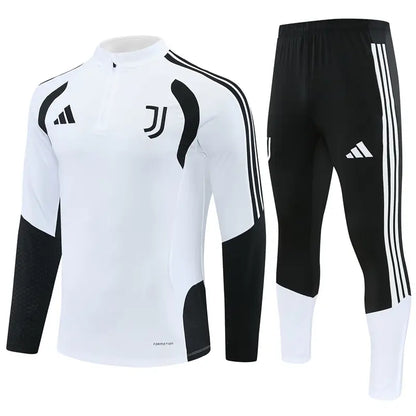 Tuta Half-zip Juventus 26/27 Uomo Bianco/Nero | Tuta da Calcio