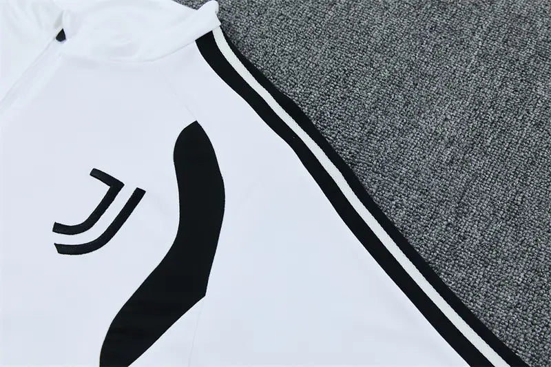 Tuta Half-zip Juventus 26/27 Uomo Bianco/Nero | Tuta da Calcio