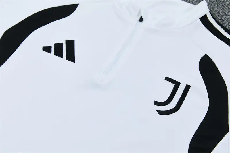 Tuta Half-zip Juventus 26/27 Uomo Bianco/Nero | Tuta da Calcio