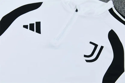 Tuta Half-zip Juventus 26/27 Uomo Bianco/Nero | Tuta da Calcio