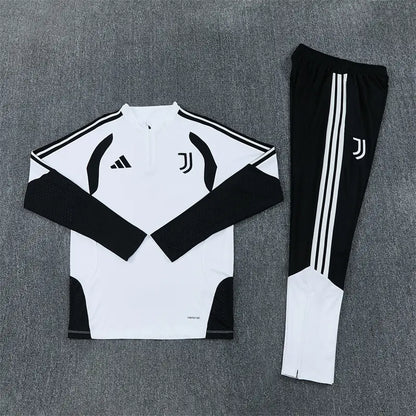 Tuta Half-zip Juventus 26/27 Uomo Bianco/Nero | Tuta da Calcio