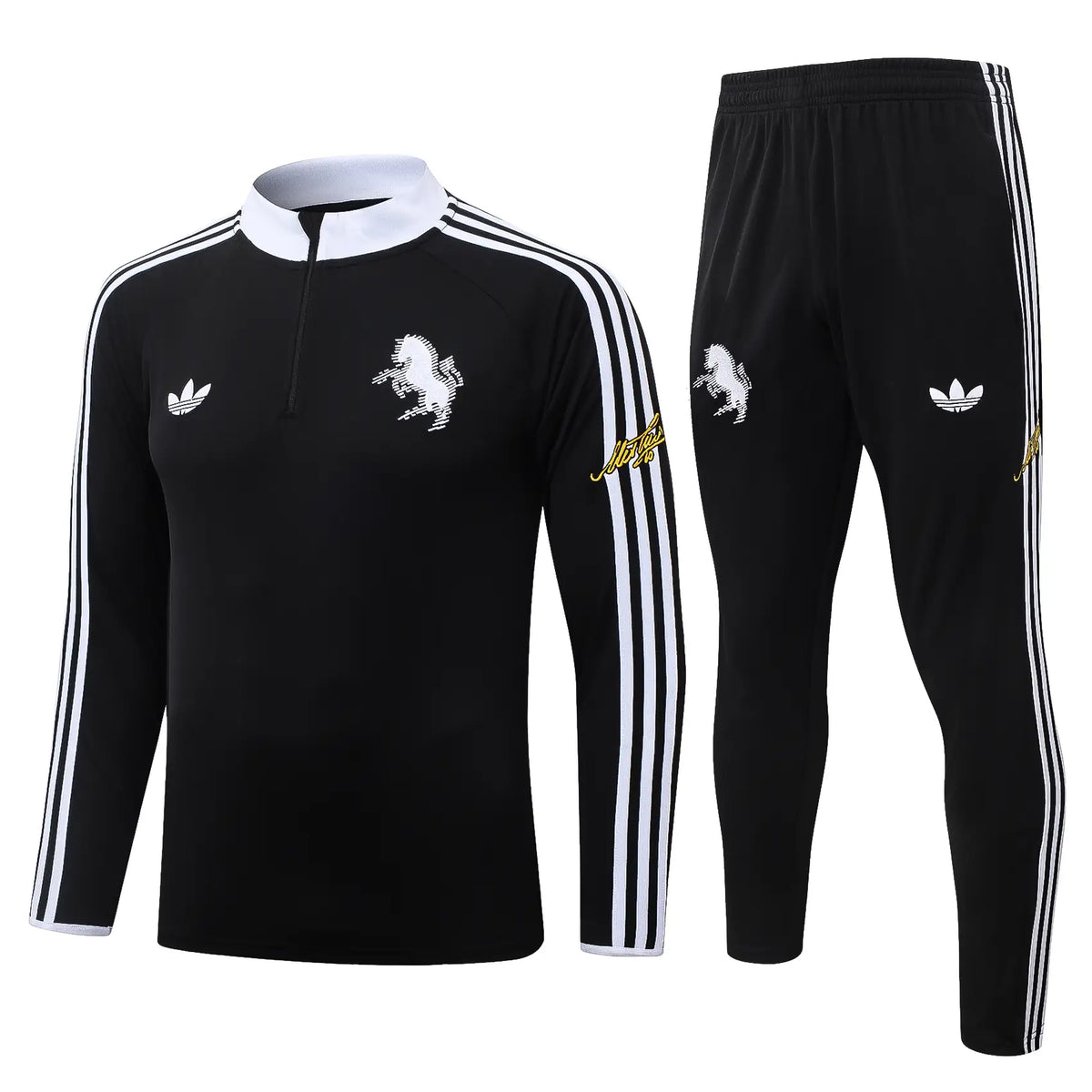 Tuta Half-zip Juventus 26/27 Uomo Nero | Tuta da Calcio - CalcioVivo