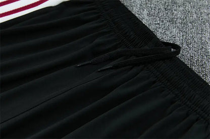 Tuta Half-zip Arsenal 26/27 Uomo Rosso Bordeaux e Nero | Tuta da Calcio