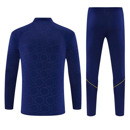 Tuta Half-zip Barcelona 26/27 Blu Navy