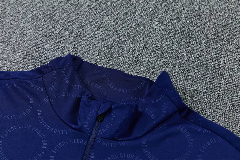 Tuta Half-zip Barcelona 26/27 Blu Navy