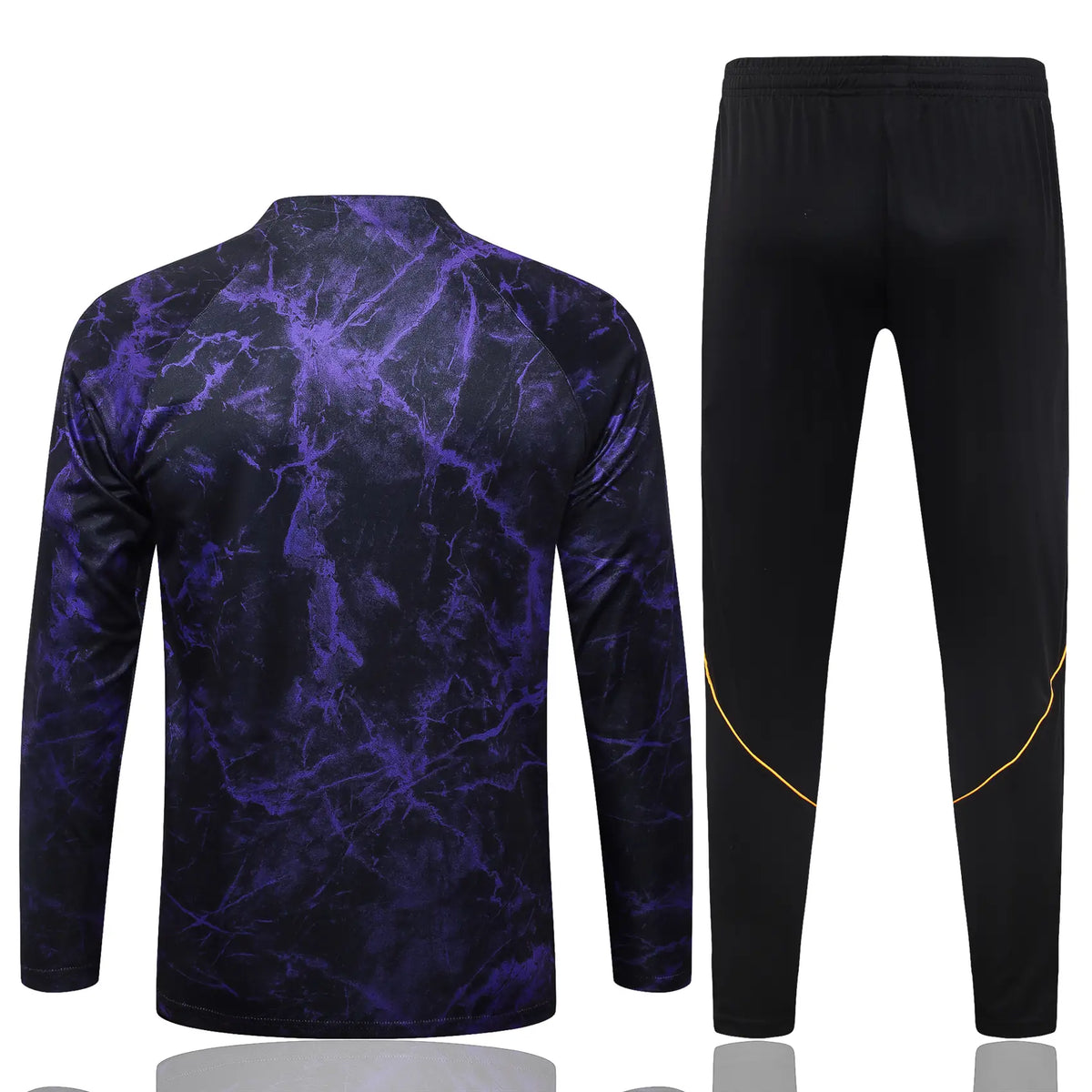 Tuta Half-zip Barcelona 26/27 Uomo Nero/Viola | Tuta da Calcio - CalcioVivo